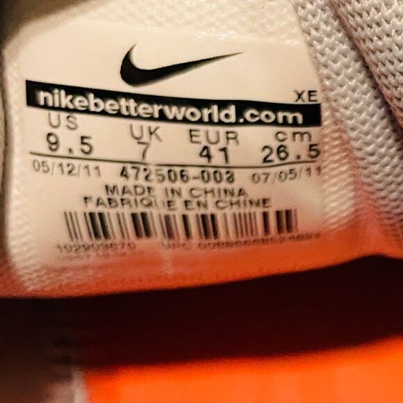 Excellent NIKE Structure 15 Running Shoes Womens 9.5 US 41 EUR Light Grey Turq. - Picture 11 of 11